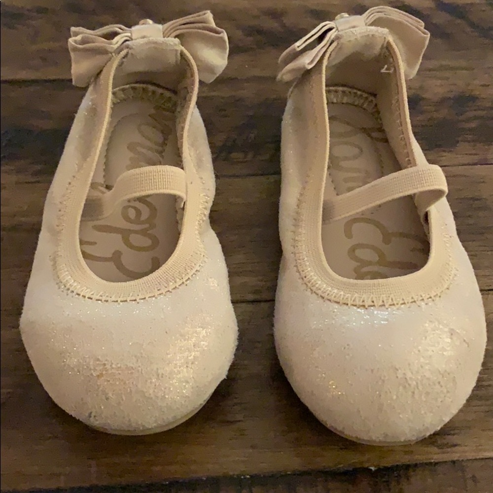 Baby Size 5 - Sam Edelman Gold Flats
